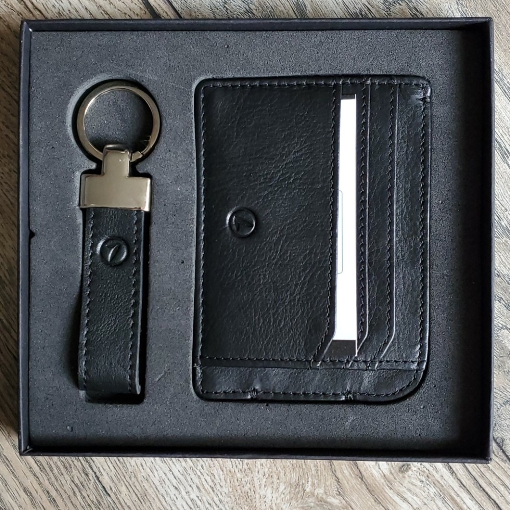 Linzek Front Pocket Slim Wallets-with Keychain